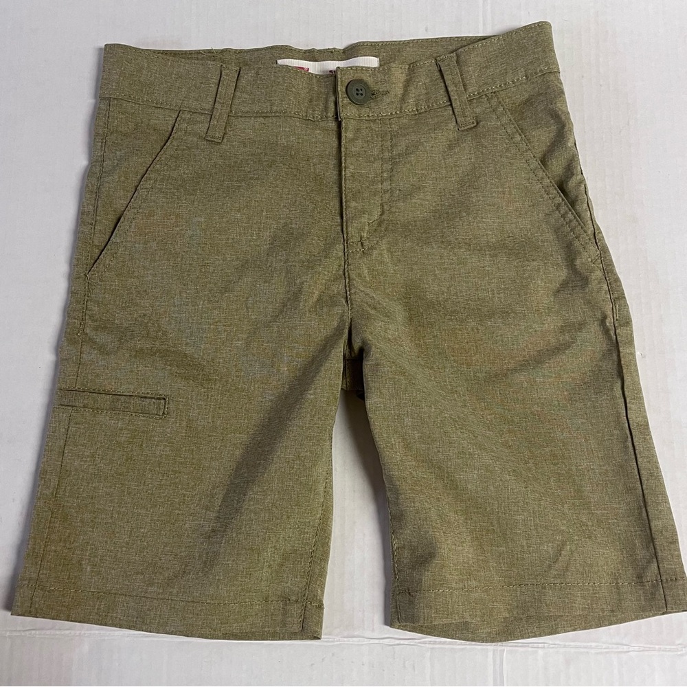 Levi’s Lot of 3 Shorts Denim and Tan Boys 10 Regular - Picture 8 of 11